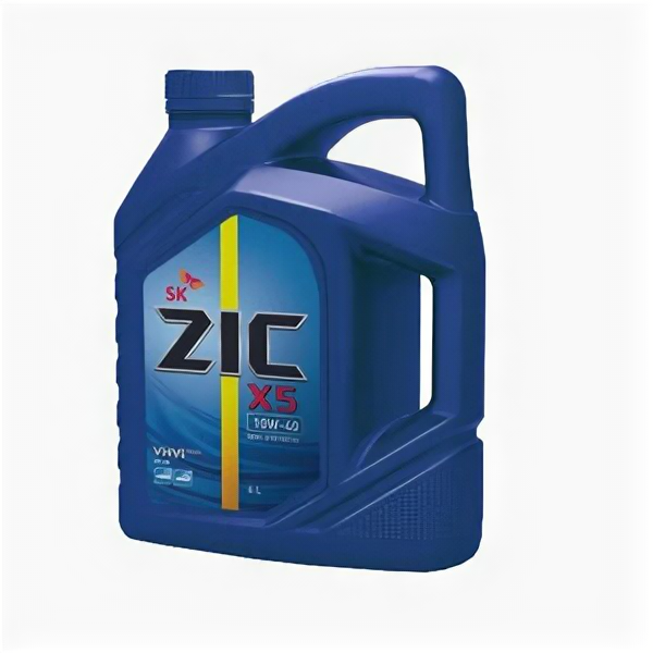 Масло моторное ZIC X5 Diesel 10W-40 6л полусинтетика