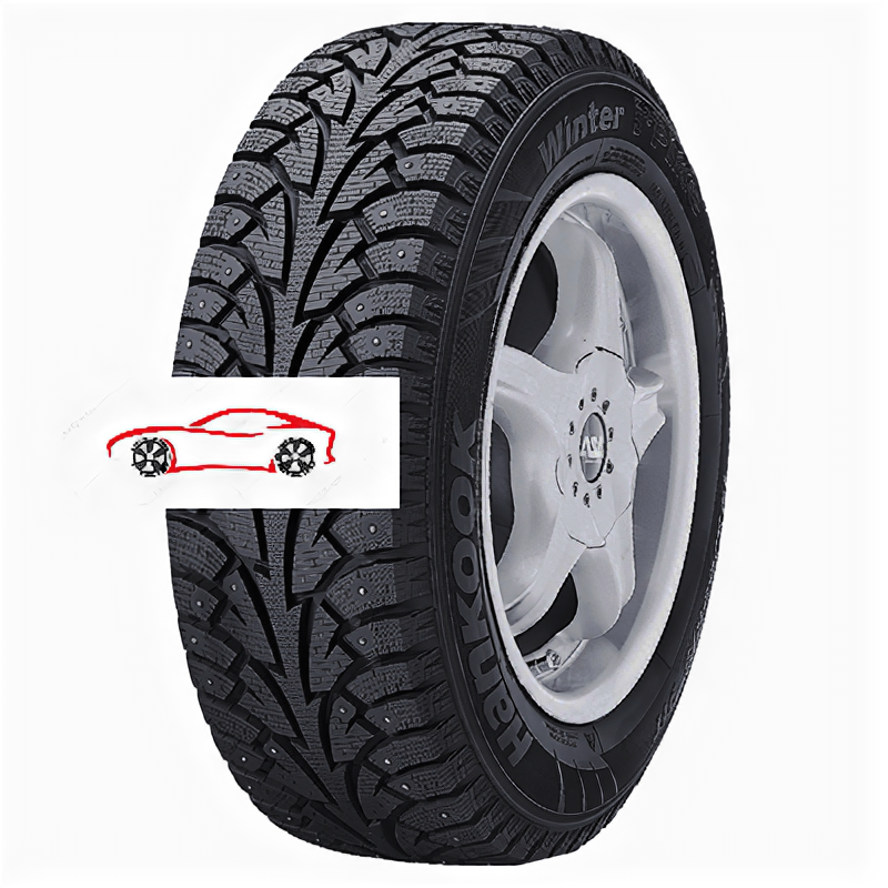 Зимние шипованные шины Hankook Winter i*Pike W409 225/75 R15 102S