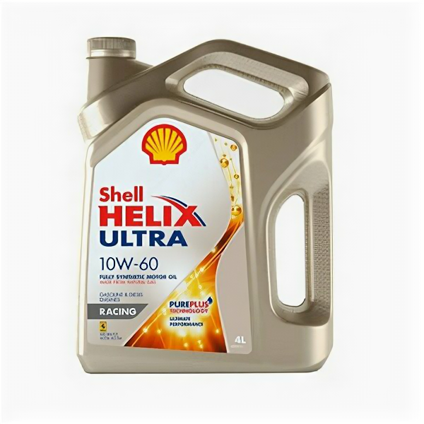 Масло моторное SHELL Helix Ultra Racing 10W-60 4л