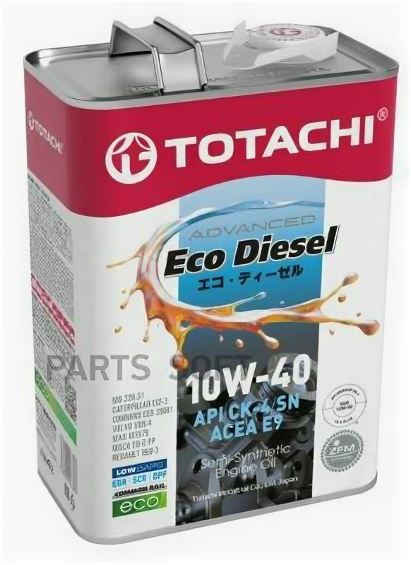 TOTACHI E1304 Масло моторное TOTACHI Eco Diesel 10W-40 4л