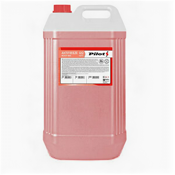 Антифриз PILOTS Red Line 40 G12 готовый -40C красный 30кг 3220