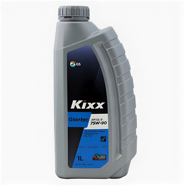 Масло трансмиссионное Kixx GEARTEC 75W90 1л полусинтетика