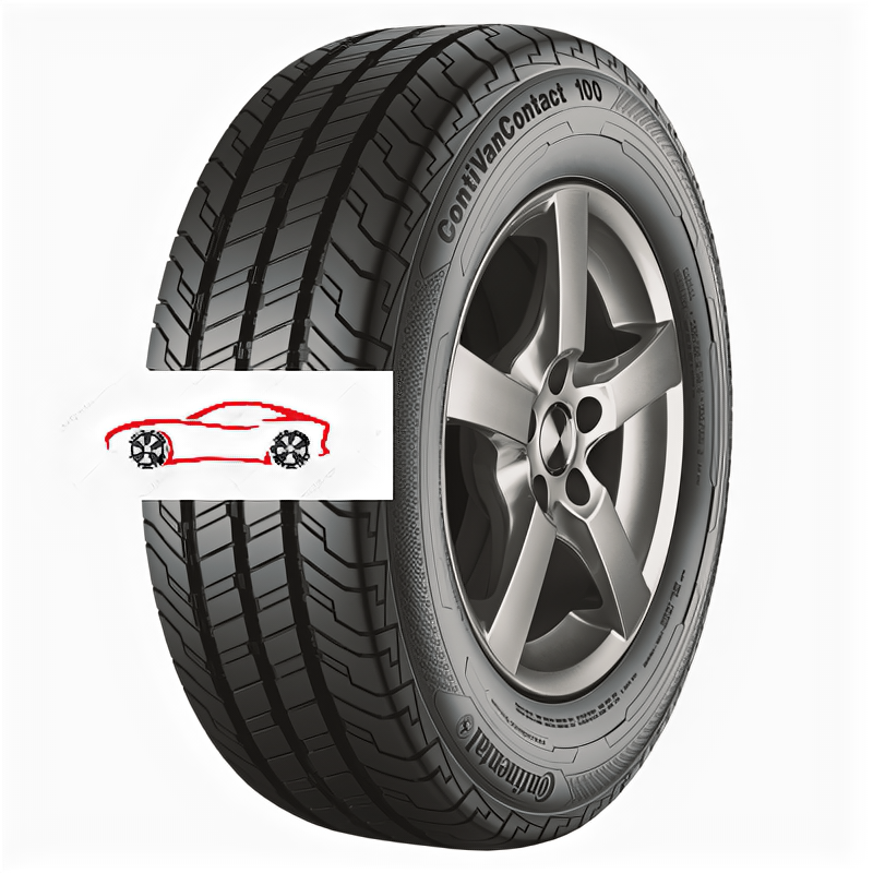 Летние шины Continental ContiVanContact 100 (195/0 R14C 106/104Q) - 451122