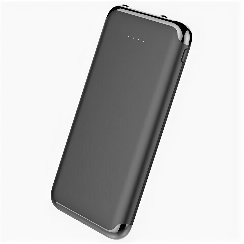 Аккумулятор внешний 6000 mAh SONNEN POWERBANK K611, 2 USB, литий-полимерный,черный, 263029