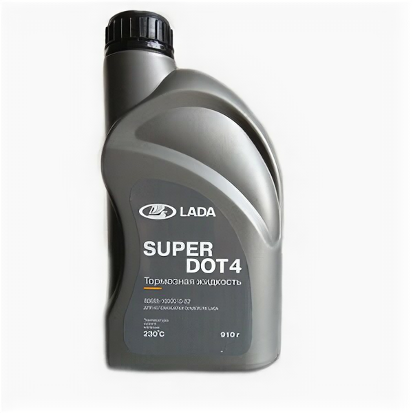 Тормозная жидкость LADA Super DOT4 1л 88888-1000010-82
