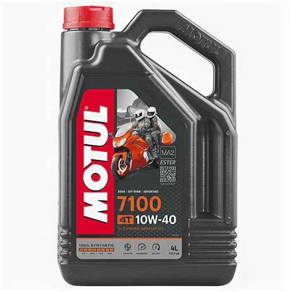 Масло моторное Motul 7100 4T 10W-40 4л синтетика