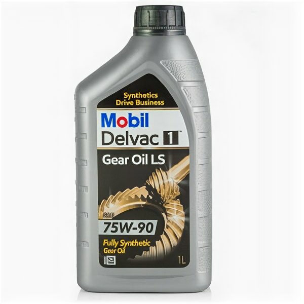 Масло трансмиссионное Mobil Delvac 1 Gear Oil LS 75W90 1л