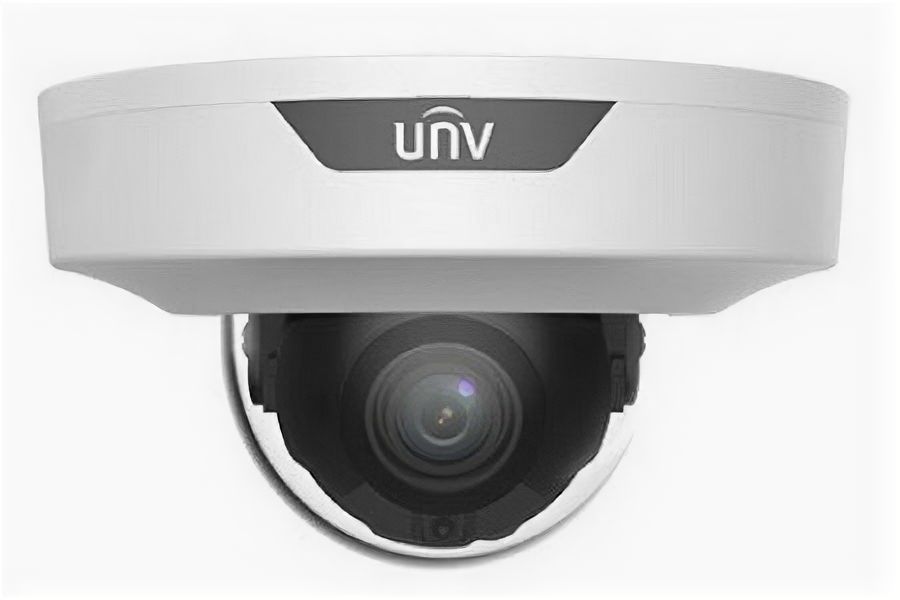 Uniview Видеокамера IP купольная Cable-free 1/3" 4 Мп КМОП @ 30 к/с ИК-подсветка до 30м. LightHunter 0.003 Лк @F1.6 объектив 2.8 мм WDR 2D/3D DN