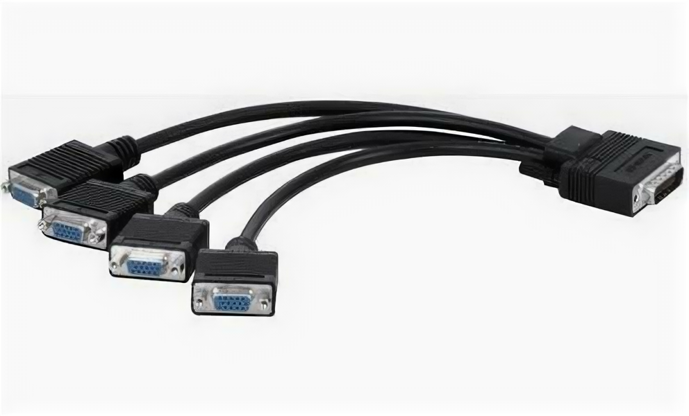 Кабель интерфейсный Matrox (CAB-L60-4XAF) Quad analog upgrade cable (Кабель для апгрейда 3-х портовой карты в 4-х портовую)