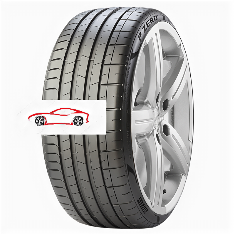 Летние шины Pirelli P Zero (245/40 ZR18 97(Y)) - 2017 года выпуска