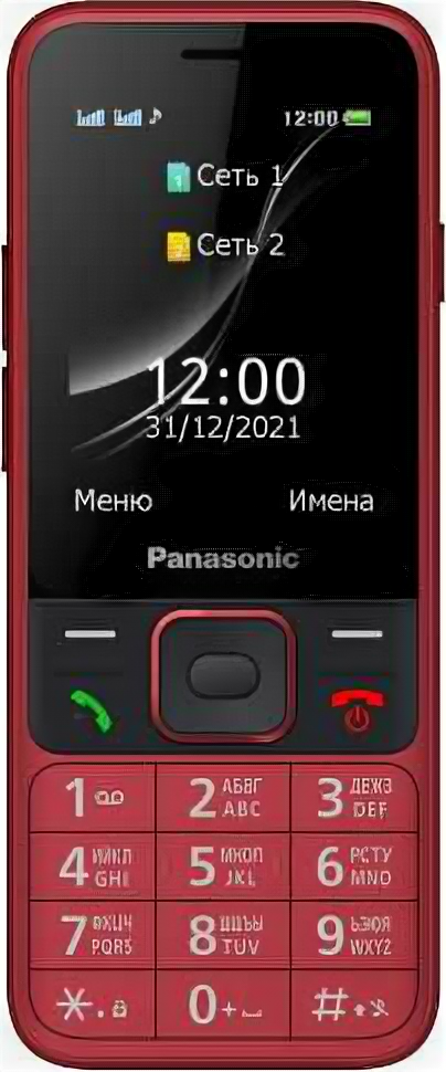 Сотовый телефон PANASONIC TF200, красный