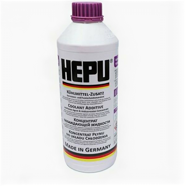 Антифриз HEPU Maxus-plus G12 концентрат фиолетовый 1.5л P999-G12PLUS