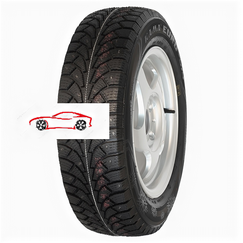 Зимние шипованные шины Kama Euro-519 175/70 R14 84T