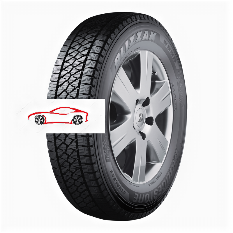 Зимние нешипованные шины Bridgestone Blizzak W995 215/65 R16C 109/107R