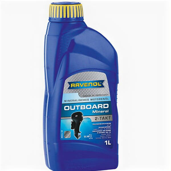 Масло моторное Ravenol Outboard 2T Mineral 1л минеральное