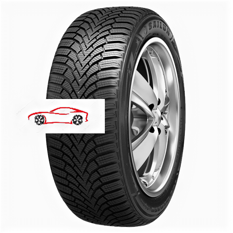 Зимние нешипованные шины Sailun Ice Blazer Alpine+ (205/45 R16 87H)