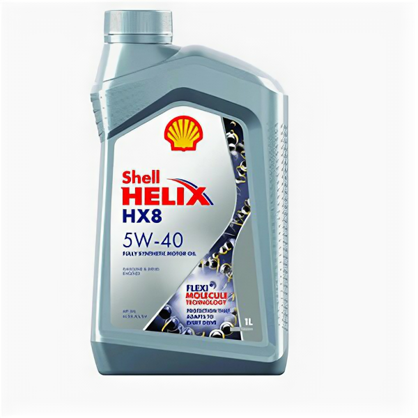 Масло моторное SHELL Helix HX8 SN+ 5W-40 1л синтетика