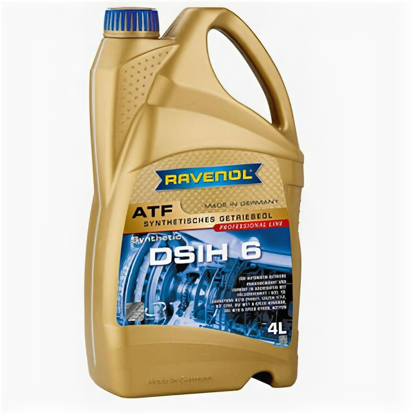 Масло трансмиссионное Ravenol ATF DSIH 6 4л