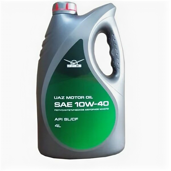 Масло моторное УАЗ Motor Oil 10W-40 4л полусинтетика