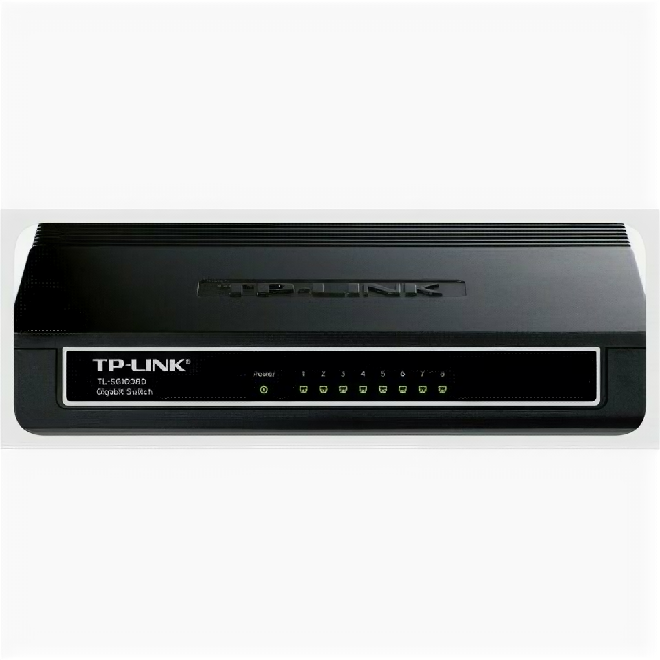 Коммутатор TP-Link TL-SG1008D (L2) 8x1Гбит/с неуправляемый