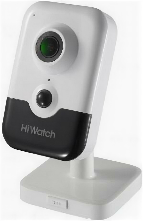 HiWatch Камера видеонаблюдения IP HiWatch DS-I214(B) 4-4мм цв. корп.:белый/черный (DS-I214(B) (4 MM))