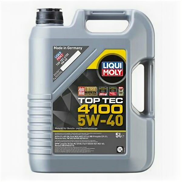 Масло моторное LIQUI MOLY Top Tec 4100 5W-40 5л