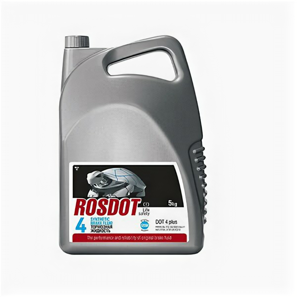 Тормозная жидкость ROSDOT Brake Fluid DOT4+ 5кг 430101Н05