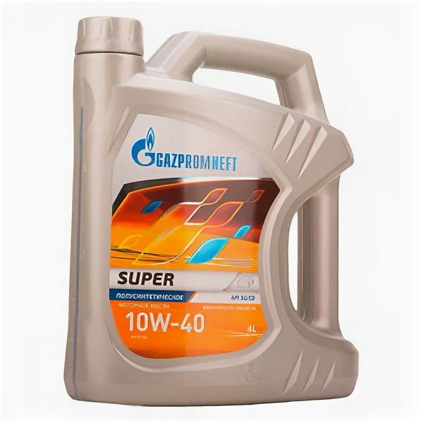 Масло моторное Gazpromneft Super 10W-40 4л полусинтетика