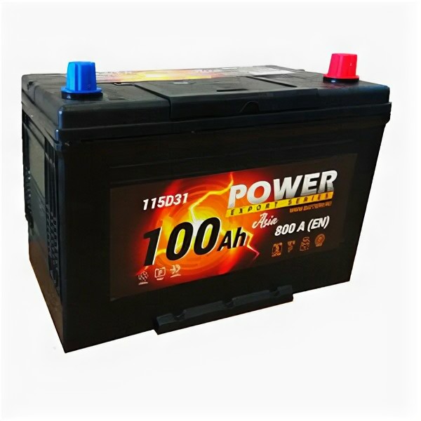 Аккумулятор Power Asia 115D31L 100 Ач 800А обр. пол.