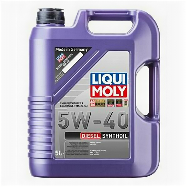 Масло моторное LIQUI MOLY Diesel Synthoil 5W-40 5л