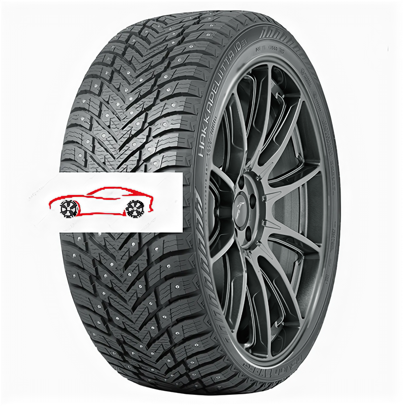 Зимние шипованные шины Nokian Tyres Hakkapeliitta 10 EV 235/45 R20 100T