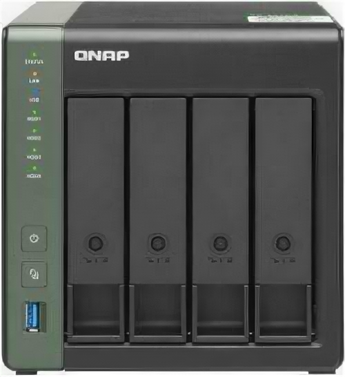 Сетевое хранилище NAS Qnap TS-431KX-2G черный