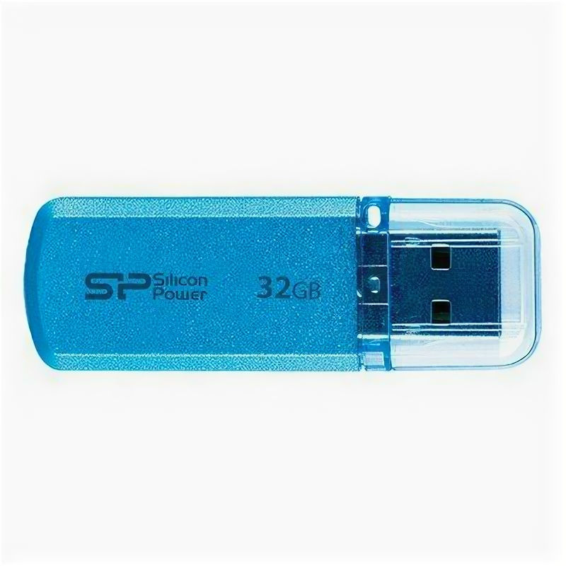 Флеш-память USB 2.0 32 Гб Silicon Power Helios 101 (SP032GBUF2101V1B), 217697