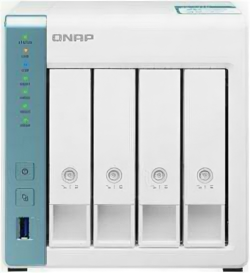 Сетевое хранилище NAS Qnap TS-431K белый