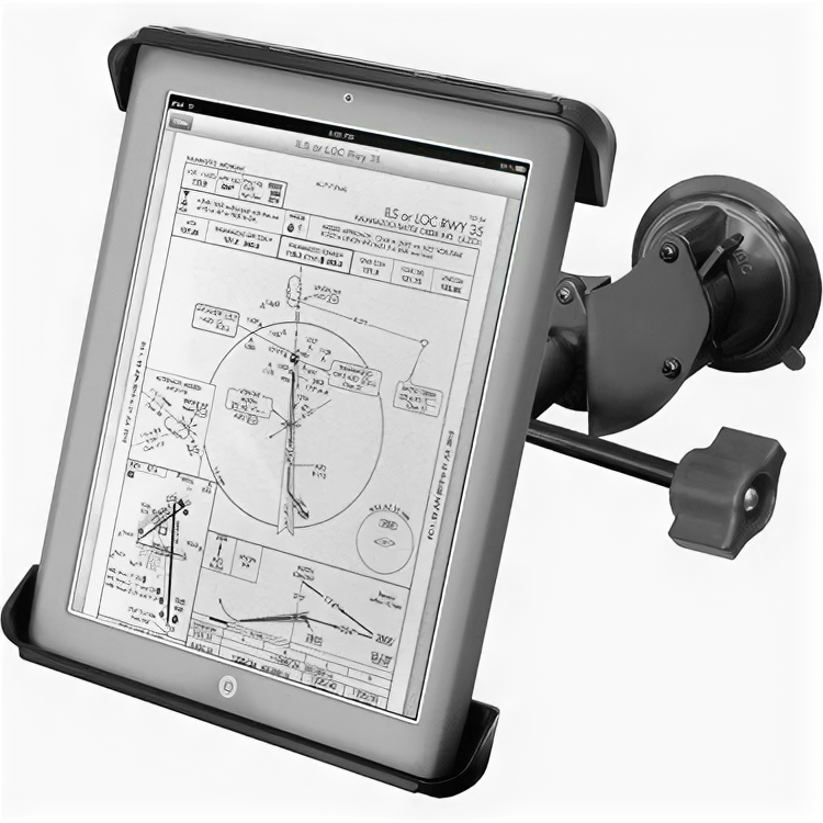 Крепление RAM Tab-Tite с двойной присоской Twist-Lock для iPad Gen 1-4