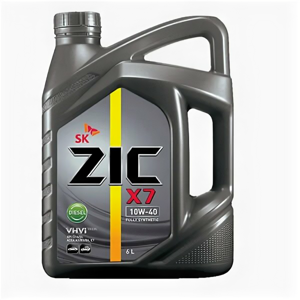   ZIC X7 Diesel 10W-40 6 