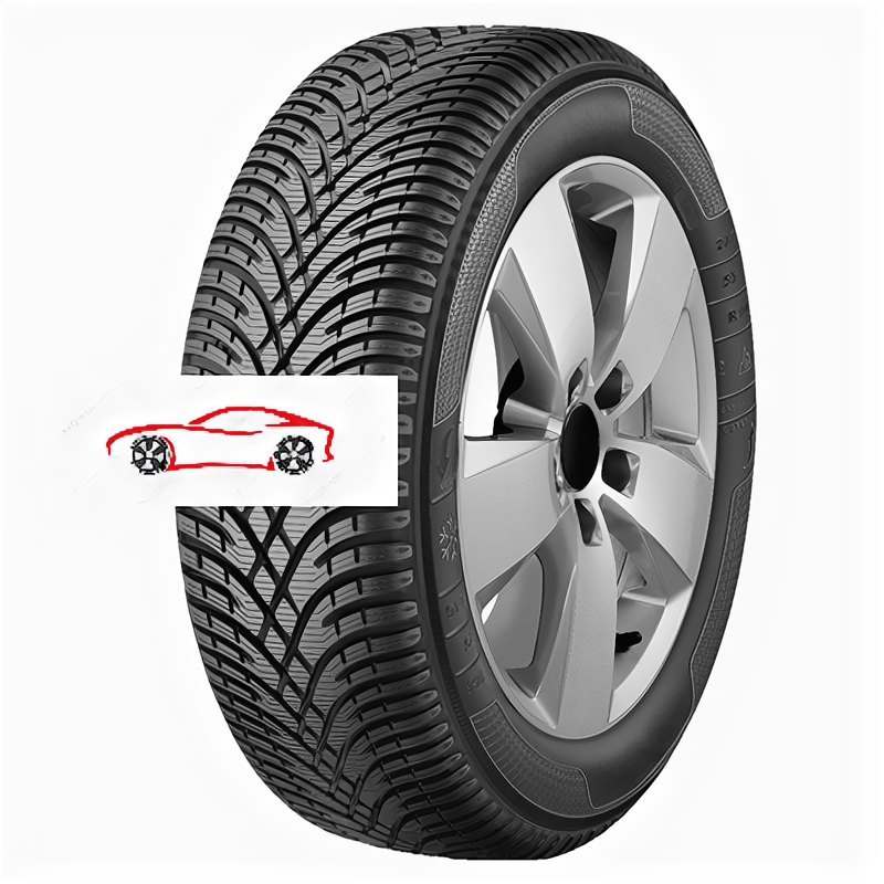 Зимние нешипованные шины BFGoodrich G-Force Winter 2 225/55 R17 101H