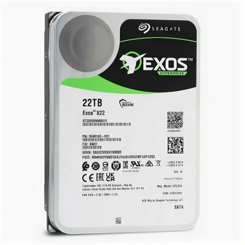 Жесткий диск Seagate Exos X22 22Tb ST22000NM001E