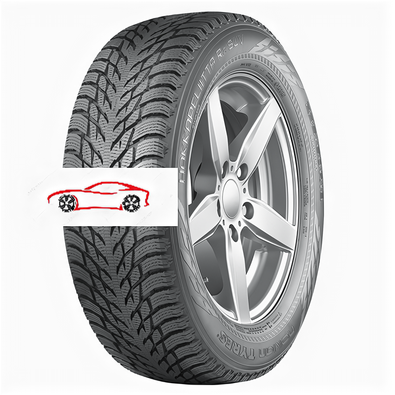 Зимние нешипованные шины Nokian Tyres Hakkapeliitta R3 SUV (265/40 R21 105T) - 2019 года выпуска