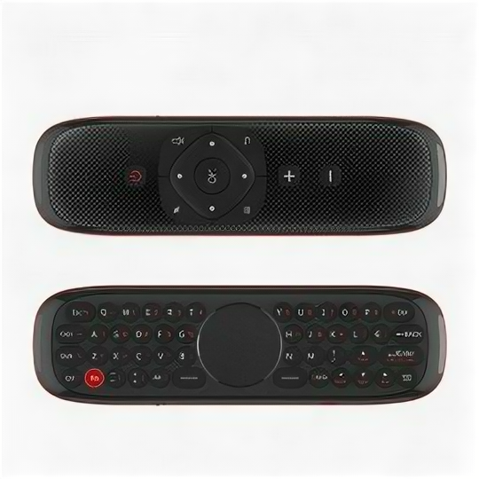 Универсальная аэромышь ClickPDU W2 Air Mouse с голосовым набором тачпадом и qwerty клавиатурой