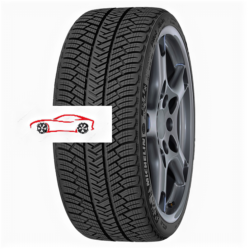 Зимние нешипованные шины Michelin Pilot Alpin PA4 N0 (295/40 R19 108V) - 2016 года выпуска