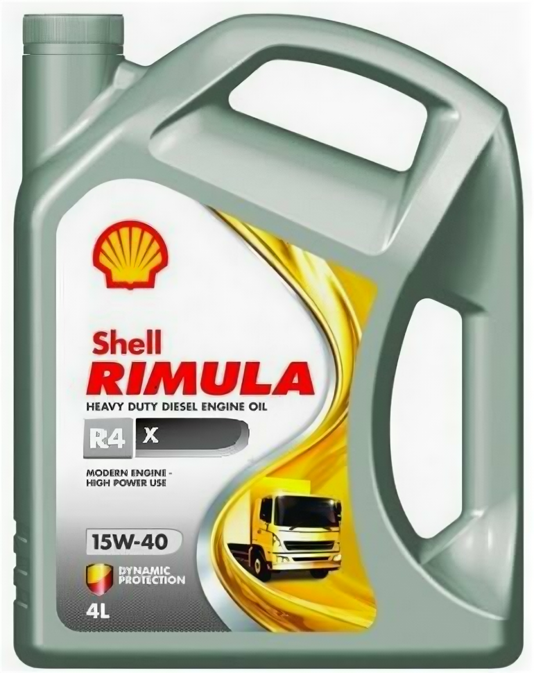 Масло Shell 15W40 Rimula R4X 4 литра