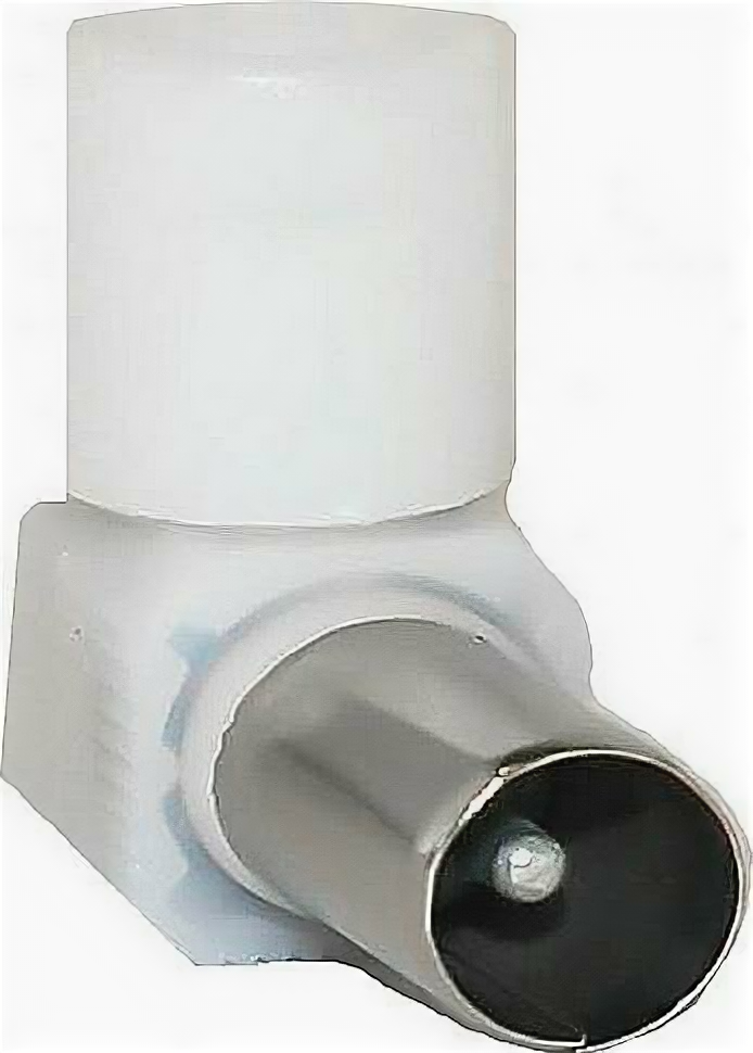 фото Разъем телевизионный штекер TV с угловым входом