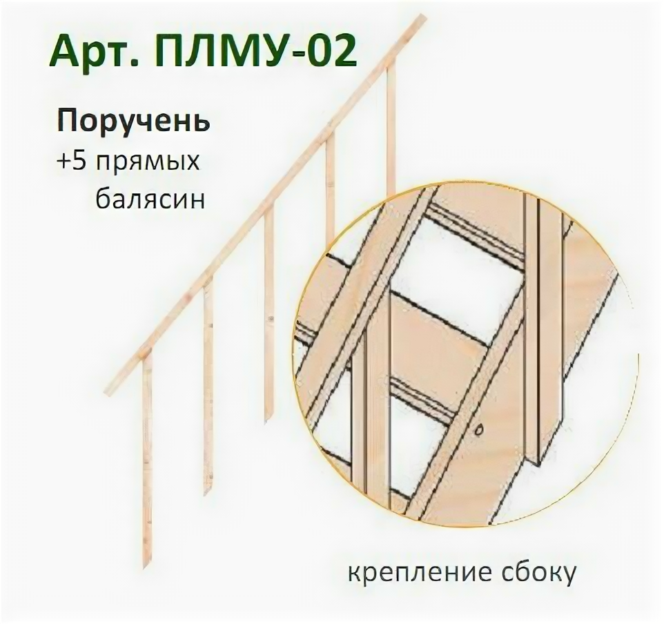 Комплект Перил К Лестнице 