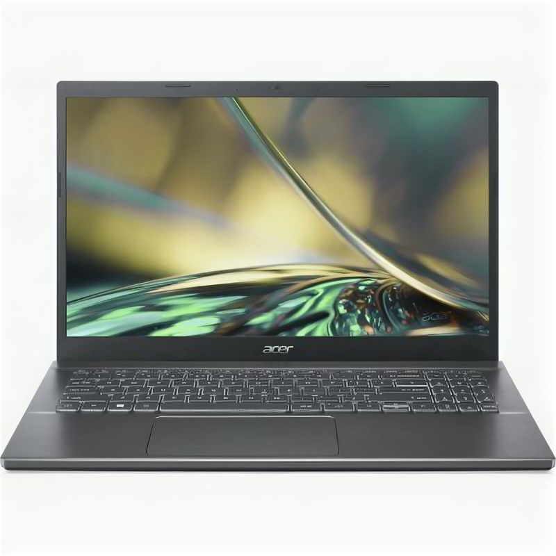 Ноутбук Acer Aspire 5 A515-57-36D0 Intel Core i3 1215U, 1.2 GHz - 4.4 GHz, 8192 Mb, 15.6" Full HD 1920x1080, 512 Gb SSD, DVD нет, Intel UHD Graphics, Windows 11 Home, серый, 1.8 кг, NX.K3KER.00E