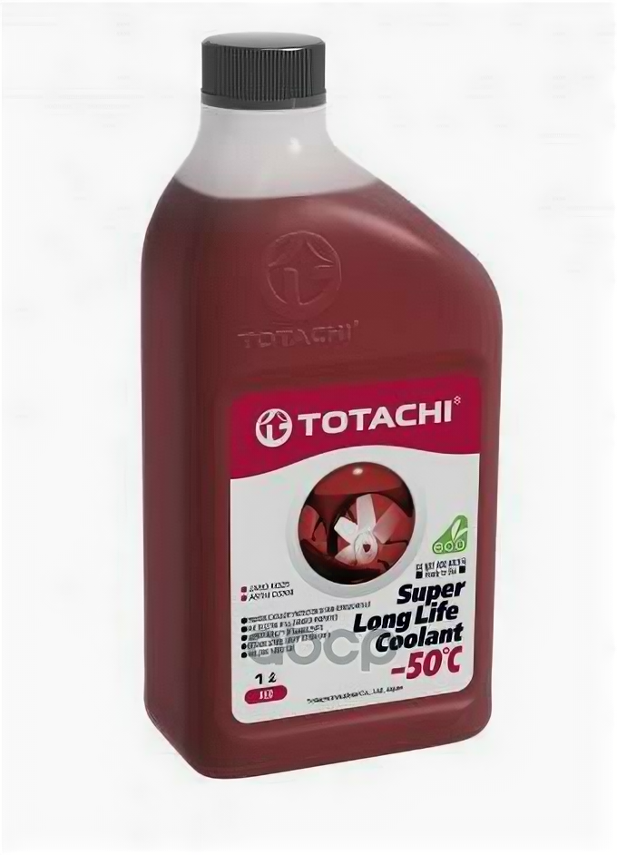 Жидкость Охлаждающая Низкозамерзающая Totachi Super Long Life Coolant Red -50C 1Л TOTACHI арт. 41901