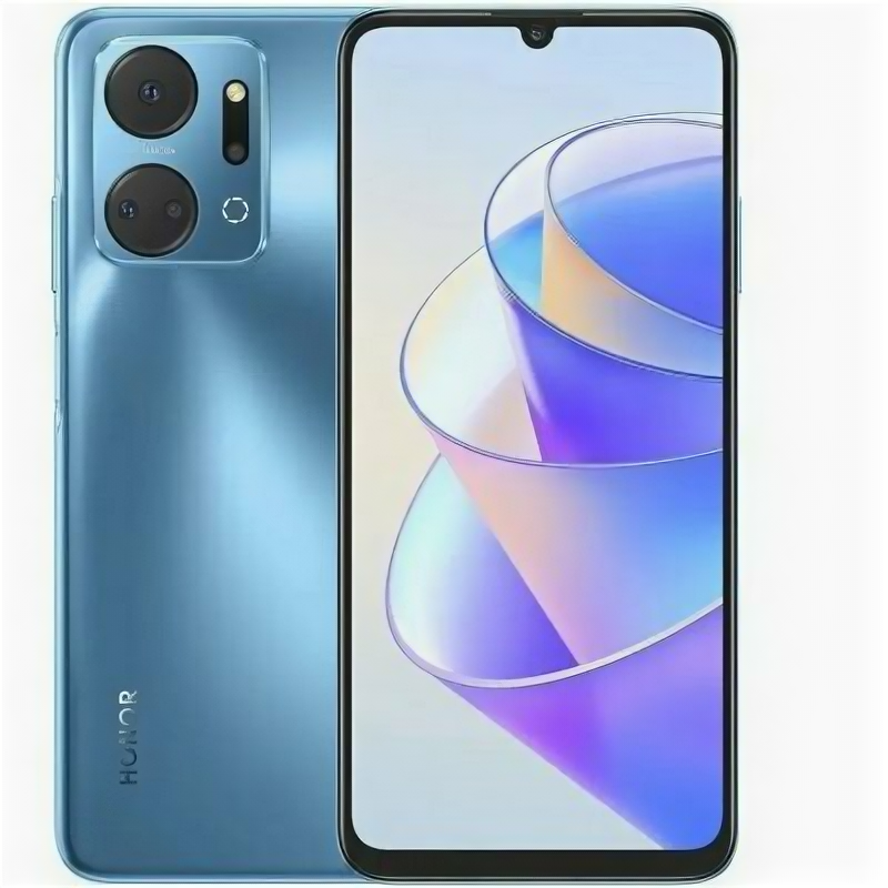 Смартфон Honor X7a 4/128GB Ocean Blue