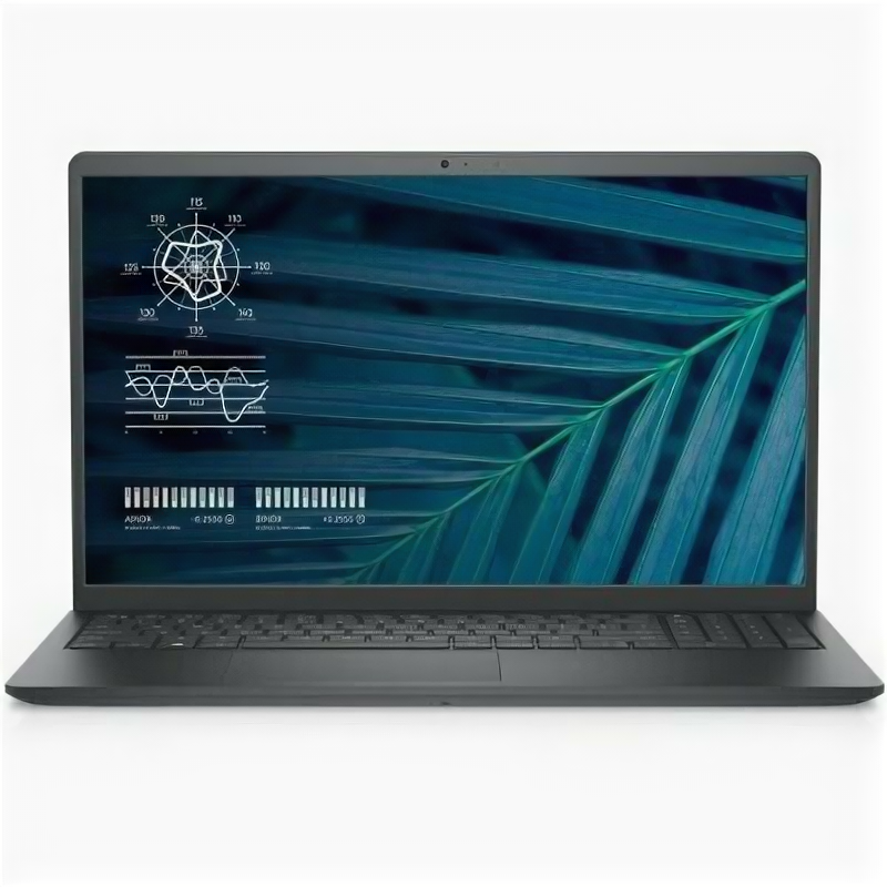 Ноутбук DELL Vostro 3510 210-AZZU-16G Intel Core i7 1165G7, 2.8 GHz - 4.7 GHz, 16384 Mb, 15.6" Full HD 1920x1080, 512 Gb SSD, DVD нет, nVidia GeForce MX350 2048 Mb, No OS, черный, 1.69 кг, 210-AZZU-16G