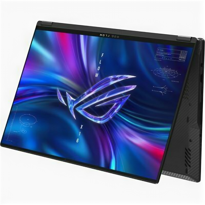 Ноутбук Asus ROG Flow X16 GV601RW-M5049W 90NR0AN2-M00750 AMD Ryzen 9 6900HS, 3.3 GHz - 4.9 GHz, 16384 Mb, 16" WQXGA 2560x1600, 1000 Gb SSD, DVD нет, nVidia GeForce RTX 3070 Ti 8192 Mb, No OS, черный, 2.1 кг, 90NR0AN2-M00750