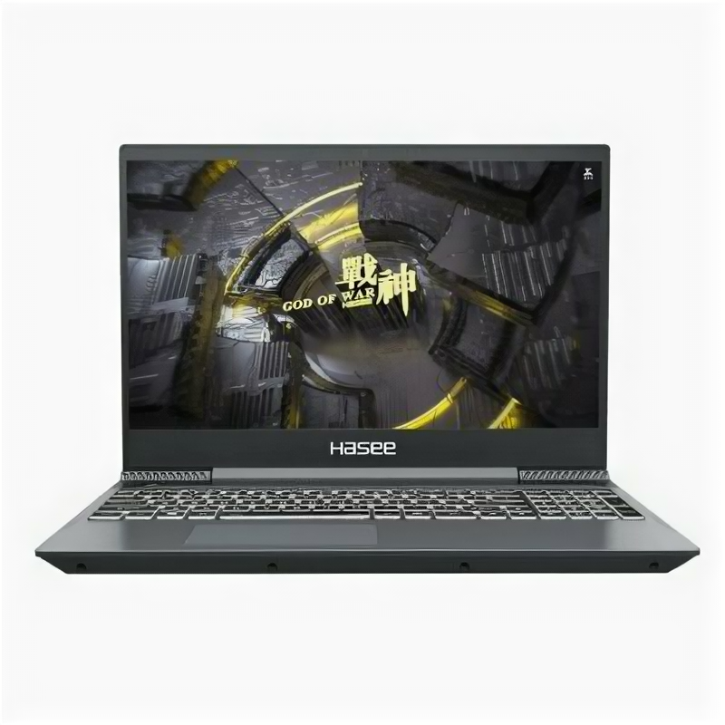 Ноутбук Hasee S7T-DA7NP Intel Core i7 12650H, 2.3 GHz - 4.7 GHz, 16384 Mb, 15.6" Full HD 1920x1080, 512 Gb SSD, DVD нет, nVidia GeForce RTX 3050 Ti 4096 Mb, DOS, серый, 2.15 кг, S7T-DA7NP